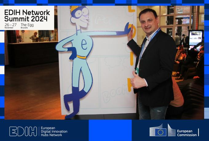 Nazar Podolchak and the WEST EDIH team attended the annual EDIH Summit, organized by the European Commission