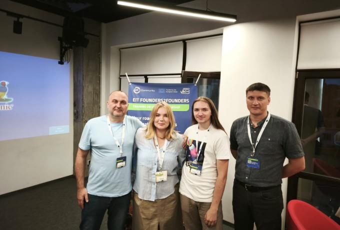 Команда DoFamine стала учасником EIT Founders2Founders — The power of Win-Win: Turning connections into growth в Одесі.
