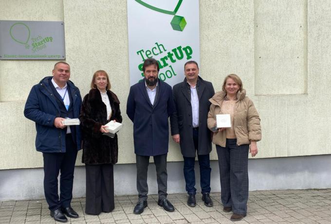 At the Tech StartUp School of Lviv Polytechnic, a meeting was held with the Deputy Minister of Education and Science of Ukraine, Andriy Stashkiv.