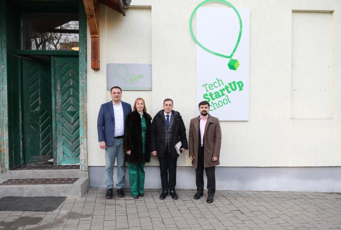 Микола Трофименко, заступник міністра освіти і науки України ознайомився з роботою та командами Tech StartUp School та SID City Scientific Park Львівська політехніка у межах робочого візиту до Національного університету «Львівська політехніка»