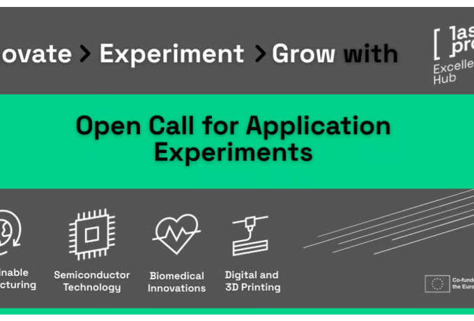 Команда LASER-PRO оголошує конкурс підтримки компаній у передових лазерних інноваціях, допомагаючи зміцнити позиції Європи у фотонних та лазерних технологіях для стимулювання промислових інновацій у Чехії, Литві та Україні.