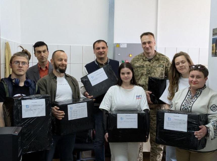 Спільно з командою науково-дослідної частини Львівська політехніка, ми продовжуємо підтримувати наших військових. 