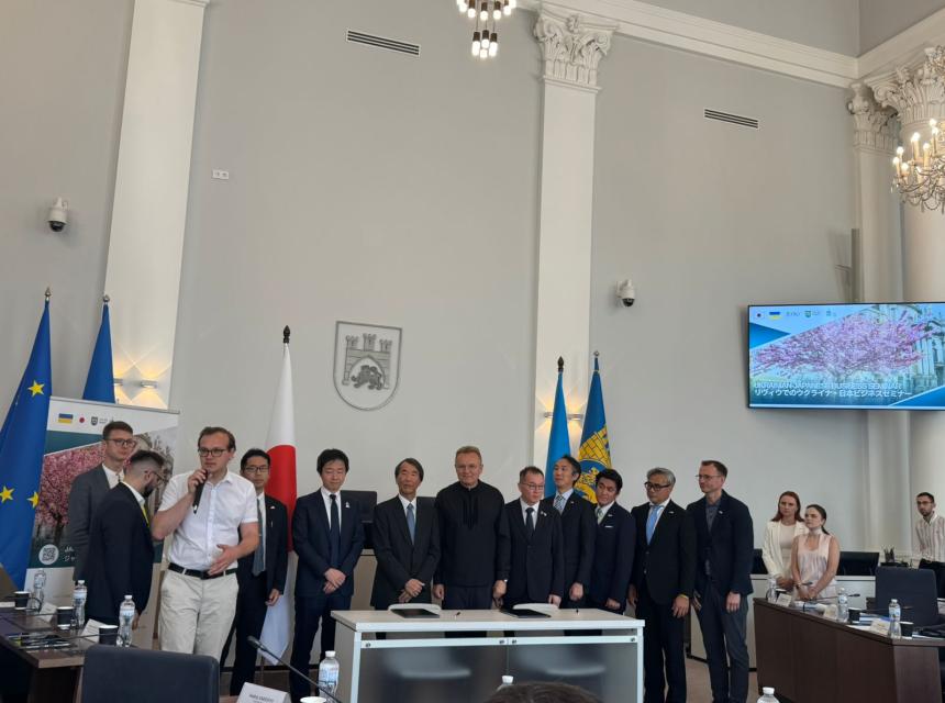 Назар Подольчак  долучився до конференції із японським бізнесом у Львові
