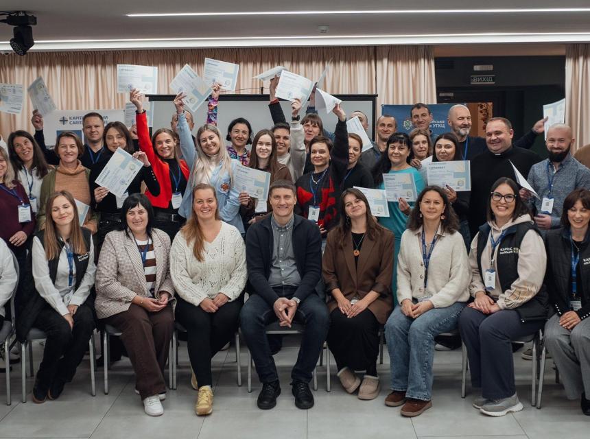 The Tech StartUp School team continued its cooperation with the team of the REMARKET project: “Restoration and Empowerment through Market Access and Sustainable Economic Transformation” of Caritas Ukraine and conducted trainings in Kolomyia and Khmelnytskyi.