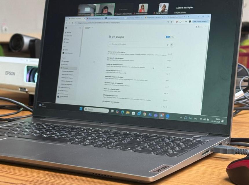 The Science Park team held a practical workshop "Automation, Internet of Things and Artificial Intelligence in the Agri-Food Sector"