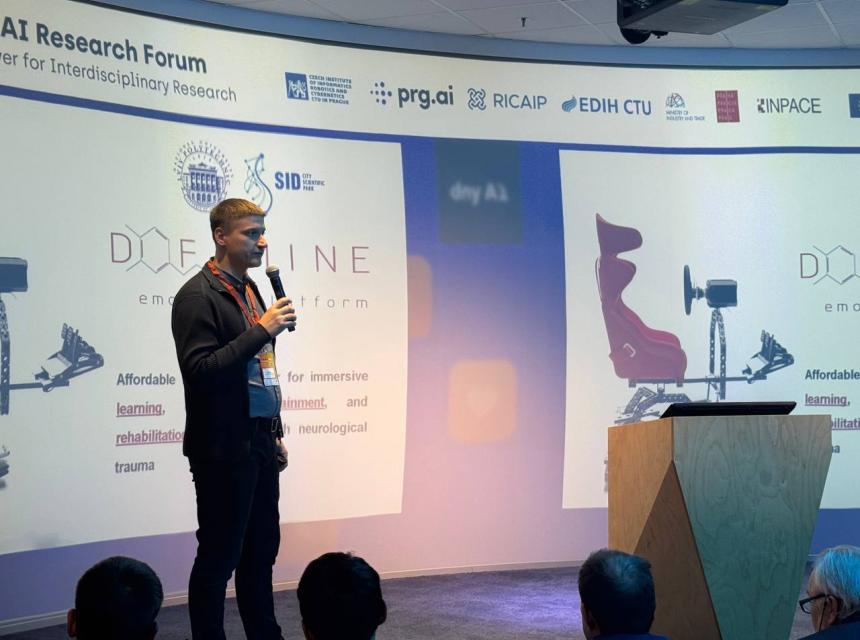 Команда DOFamine презентувала стартап на CLARA Symposium 2025 Frontier Trends in Interdisciplinary Brain Research -  першій науковій конференції з дослідження мозку та штучного інтелекту.