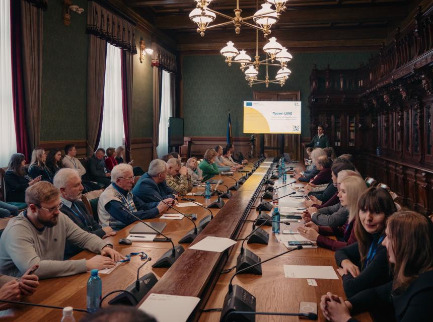 Lviv Polytechnic hosted the event Formula for Success: Science + Business, which brought together over 40 Ukrainian researchers and business representatives.