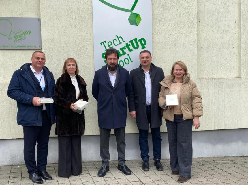 At the Tech StartUp School of Lviv Polytechnic, a meeting was held with the Deputy Minister of Education and Science of Ukraine, Andriy Stashkiv.