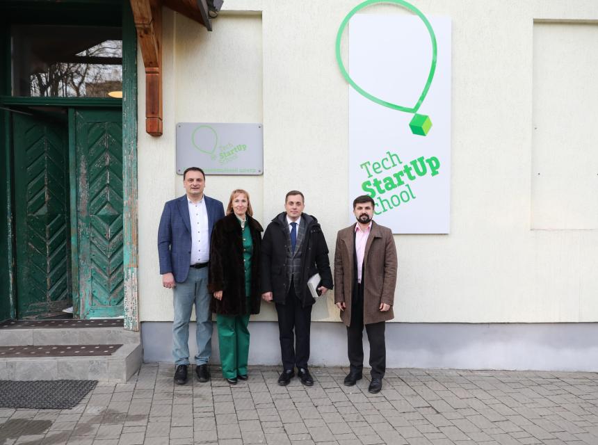 Mykola Trofymenko, Deputy Minister of Education and Science of Ukraine, got acquainted with the work and teams of Tech StartUp School and SID City Scientific Park Lviv Polytechnic during a working visit 